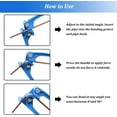 thumbnail image 5 of Mini 90 Degree Tubing Bender Tool Fits 1/8-Inch 3/16-Inch and 1/4-Inch Diameter Tubing for Tight Spaces, 5 of 5