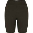 thumbnail image 2 of Native Spirit Womens Ribbed Cycling Shorts, 2 of 3