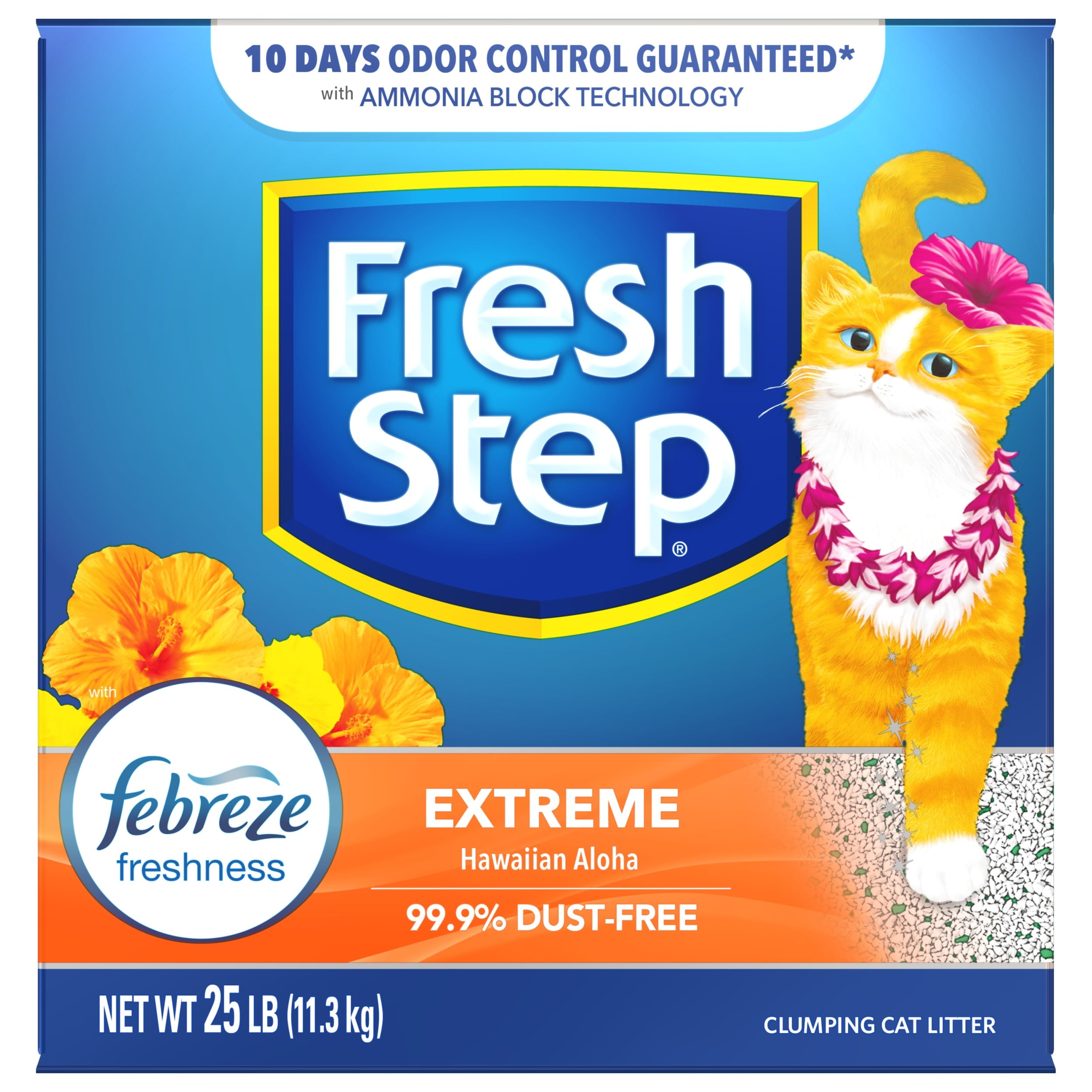 fresh step cat litter hawaiian aloha
