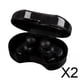 thumbnail image 1 of 2 Tapones Para Los Oídos Para Nadar, Reutilizables, Para Dormir, Para Bañarse Y Ducharse, Color Negro, 1 of 8