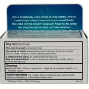 Unisom SleepGels Soft Gels Nighttime Sleep-Aid, 60 Ct (2 pack)