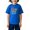 Blue, variant on IT'S SECOND GRADE BRUH ! Letter Print Summer Graphic T-shirts for Outdoor Sports and Daily Wearing, Young Boys T-Shirts, Size from 3-13Y