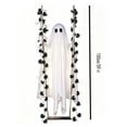 thumbnail image 7 of suore Halloween Hanging Swing Ghost, Halloween Ghost Hanging Decorative Item for Fall Porch Tree Garden Display, Indoor Outdoor Use for Party and Home Decor, Spooky Ghost Hanging Ornament, 7 of 7