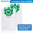 thumbnail image 3 of Bolsas para aspiradora MalhSlix Type U 3D Airclean para Miele S7000-S7999, 3 of 7