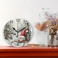thumbnail image 2 of Ryvnso Gnomes in Forest Wall Clock Non Ticking Silent Kitchen Clock Battery Operated Clocks 10 inch, 2 of 7