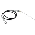 thumbnail image 4 of For Chevy 36" Stainless Steel Black Throttle Cable 4.8 5.3 5.7 6.0 Engine Black, 4 of 10