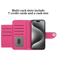 thumbnail image 5 of compatible iPhone 15 Plus Rhombic Texture Flip Leather Phone Case with Lanyard Cheap and fine, 5 of 5