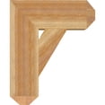 thumbnail image 3 of Ekena Millwork 6"W x 18"D x 22"H Traditional Craftsman Rough Sawn Bracket, Western Red Cedar, 3 of 4