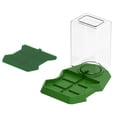 thumbnail image 4 of Dispensador de agua para reptiles, alimento para tortugas, bebedero, comedero, dispensador para tortugas verde, 4 of 9