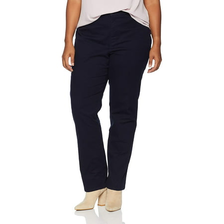 Gloria Vanderbilt Womens Plus Size Amanda Ponte Knit Pant | Walmart Canada