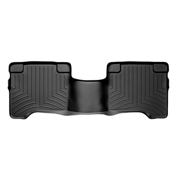 WeatherTech Custom Fit FloorLiners compatible with Armada, QX - 2nd Row, Black