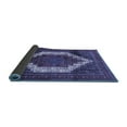 thumbnail image 2 of Ahgly Company Indoor Square Persian Blue Traditional Area Rugs, 4' Square, 2 of 4