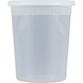 thumbnail image 2 of Case of 240 Quart Plastic Deli Container / 32 oz DELItainer, 2 of 4