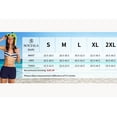 thumbnail image 2 of Charmo Swim Shorts for Women Stretchy Board Shorts Solid Tankini Bottoms Sport Swimsuit Bottoms, 2 of 6