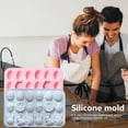 thumbnail image 1 of Fondant moldes huevo de Pascua y conejito - 18 cavidades DIY Fondant Cake Making Mold Hugtrwg Para estrenar, 1 of 8
