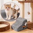 thumbnail image 5 of 2-Step Dog Stairs for Small Dogs - 12.2" High Curved Pet Ramp with Non- Steps for Couch, Sofa, Chair, Indoor Use for Puppies, Cats & Medium Pets, 5 of 8