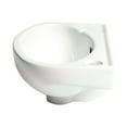 thumbnail image 5 of ALFI brand ABC118 White 14" Small Wall Mounted Ceramic Sink with Faucet Hole, 5 of 7