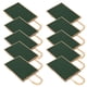 thumbnail image 4 of 10 bolsas de papel Kraft para dulces, aperitivos, compras, regalos, bolsas de regalo con asas para bodas, 15 x 8 x 21 cm, color verde, 4 of 5