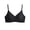 Black, variant on Summer Ultra-Thin Ice Silk Bra for Women Seamless Wireless Push Up Everyday Bra Breathable Full Coverage Cool Bra