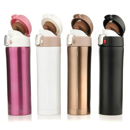 18Oz Portable Hot Stainless Steel Vacuum-Insulated thermos leak-proof Insulated Container Coffee Tea Water Beverage Bottle Flasks Travel Mug 4