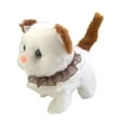 thumbnail image 1 of ZheElen Walking Cat Toy Realistic Robot Cat With Interactive Plush Stuffed Body Walking Cat Toy For Kids C, 1 of 6