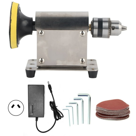 Electric Carving Grinder Benchtop Jewelry Polishing Machine Woodworking Sander Tool AC 110‑240VAU Plug 795(150W) SHENMO