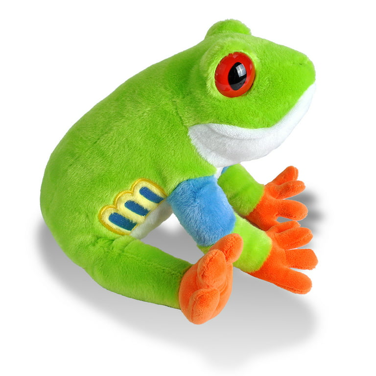 Cuddlekins Red-Eyed Tree Frog Plush Stuffed Animal by Wild Republic, Kid  Gifts, Zoo Animals, 12 Inches