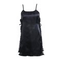 thumbnail image 1 of VISgogo, lencería Sexy para mujer, sin mangas, Color puro, vestido de encaje con tirantes, ropa de dormir dividida, picardías, camisón VISgogo moda, 1 of 7