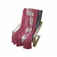 thumbnail image 4 of Saying Soft Flannel Fleece Blanket, You Can Change the World Girl Female Empowerment Feminist Text on Pink, Cozy Plush for Indoor and Outdoor Use, 70" x 90", Hot Pink Coral and White, by Ambesonne, 4 of 6