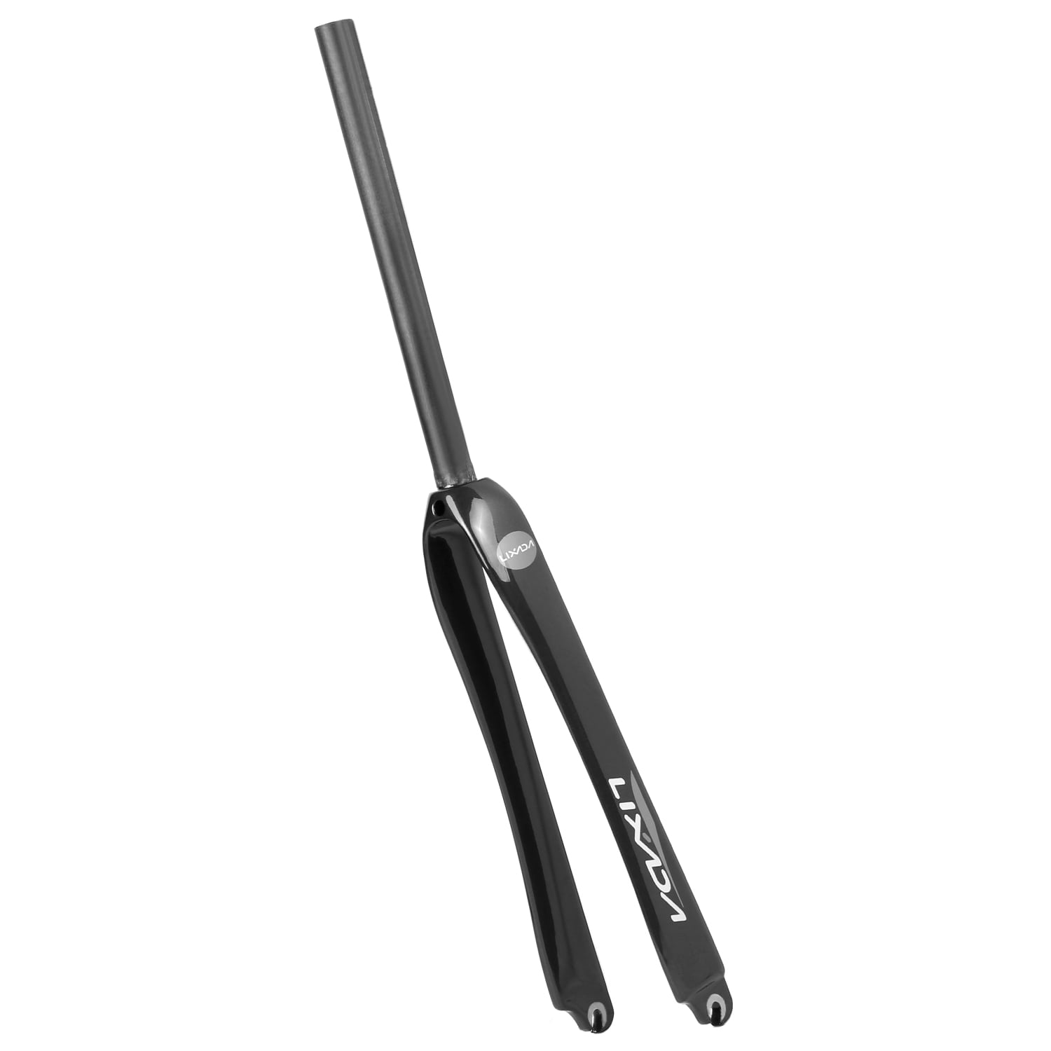 Lixada 25.4mm Ultralight Full Carbon Fiber Road Bicycle Fork 700C Cycling Fixed Gear Bike Fork Fixie Bike Front Fork 25.4mm