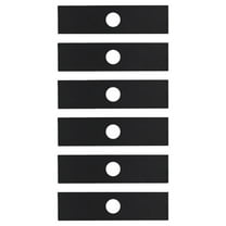 69601552632 Qty 6: 8" x 2" x 0.125" x 1" Edger Blade  Fits Echo PAS2601 PE200