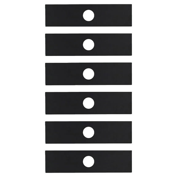 69601552632 Qty 6: 8" x 2" x 0.125" x 1" Edger Blade  Fits Echo PAS2601 PE200
