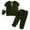Green, variant on WEIYLL Boys Sets Outfits Long Sleeve Tops Pants Child 2Pcs Fall Black Suits 12-18 Months