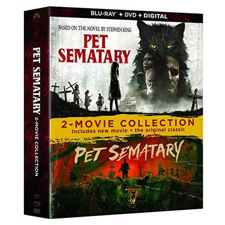 Pet Sematary 2019 1989 Blu ray