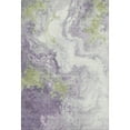 thumbnail image 2 of Addison Rugs Mayfield Premium Machine Washable Transitional Abstract Lavender Rectangle Rug, 8' x 10', 2 of 7