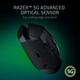 thumbnail image 3 of Razer Basilisk X HyperSpeed Wireless Gaming Mouse for PC, 6 Buttons, 2.4GHz, Bluetooth, Black, 3 of 9