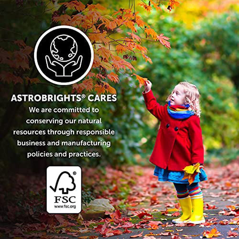 Astrobrights Mega Collection, Colored Cardstock, Bright Orange, 320 Sheets, 65 lb/176 gsm, 8.5" x 11" - MORE SHEETS! (91626)
