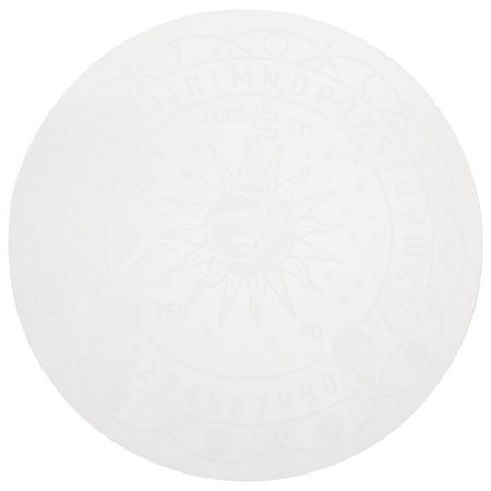 

Acrylic Divination Board Round Pendulum Board Desktop Divination Board Decoration