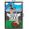 thumbnail image 3 of Barstool Sports - Pardon My Take Wall Poster, 22.375" x 34" Framed, 3 of 6