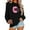 Black Sweatshirts for Winter, variant on XPMWRP Women's Breast Cancer Sweatshirts Long Sleeve Comfortable Crewneck Lightweight Pullover Fall Winter Loose Casual Clothing Pink S