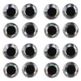 thumbnail image 4 of 100 Uds Señuelos de pesca Zulema Ojos 3D ojo holográfico atado de moscas 3 colores Plata, 4 of 8