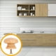 thumbnail image 3 of Forma redonda 24pcs perillas de madera natural de gabinete perillas de las puertas Herrajes tirones, 3 of 5