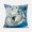 Blue & Yellow, variant on Amrita Sen Designs  18 x 18 in. Curious Humming Bird Broadcloth Indoor & Outdoor Zippered Pillow - Blue & Yellow