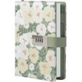 thumbnail image 1 of Diary with Lock, Flower and Butterfly Journal, Refillable PU Leather Diary with Lock and Key for Women Girls, B6 Secret Personal Daily Journal, Vintag, 1 of 4