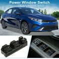 thumbnail image 2 of Interruptor de Ventana Eléctrica Unique Bargains No.935701M100WK Lado del Conductor Frontal Izquierdo Control de Ventana para Kia Forte Forte5 Negro, 2 of 7
