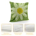 thumbnail image 4 of YINGXI Pillow Cover Decorations Pillow Case Decor for Sofa Couch（Green AA453-18 20x20in, 4 of 5