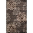 thumbnail image 1 of Linon Rugs Milan Rectangular Area Rug in Brown and Beige-1'11" x 2'10", 1 of 1
