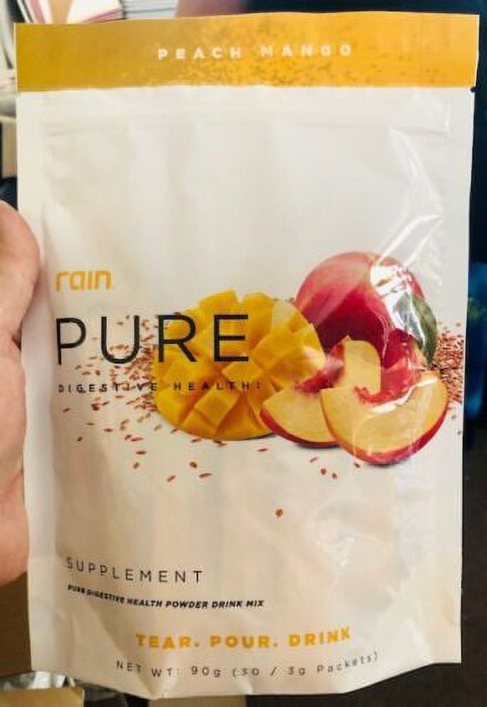 Rain PURE Digestive Health Probiotic Supplement 30 PEACH MANGO