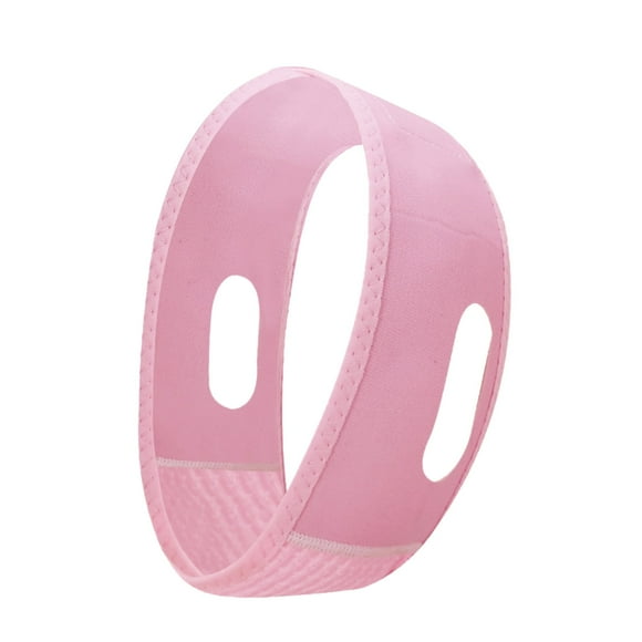 Double Chin Reducer Strap - Elastic Polyester, V-Line Lifting & Adjustable - Face Slimming Tool for Sagging Skin