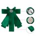 thumbnail image 4 of Corbata De Moño Pre-Atado Allegra K Color Sólido Nudo De Proa Para Mujer Verde Oscuro One Size, 4 of 5